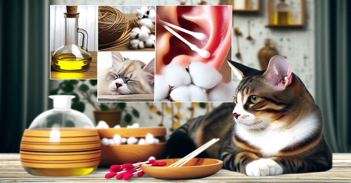 Best Home Remedies for Cleaning a Cat’s Ears Naturally