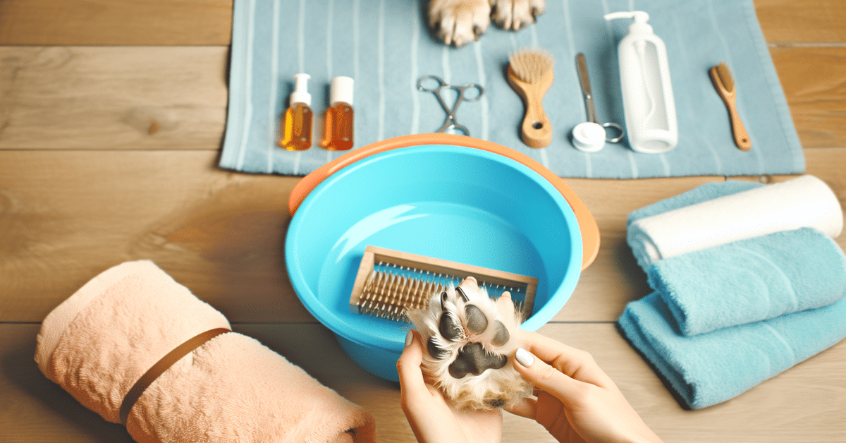 DIY Dog Grooming: Best Way to Clean Your Dog's Paws