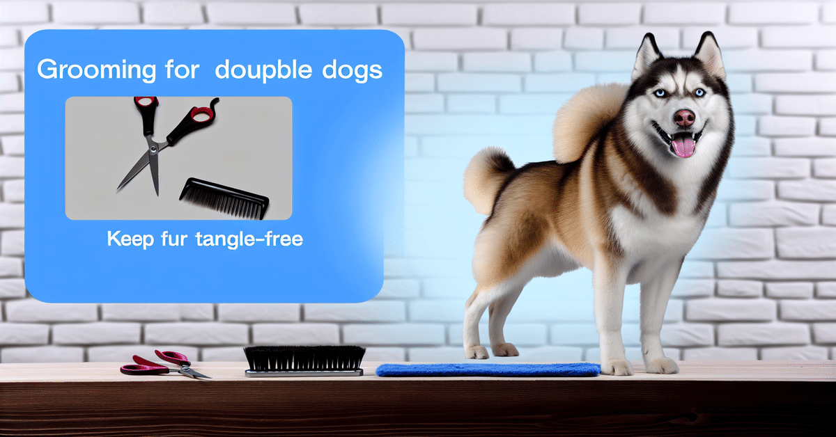 Grooming Tips for Double-Coated Dogs: Keep Fur Tangle-Free