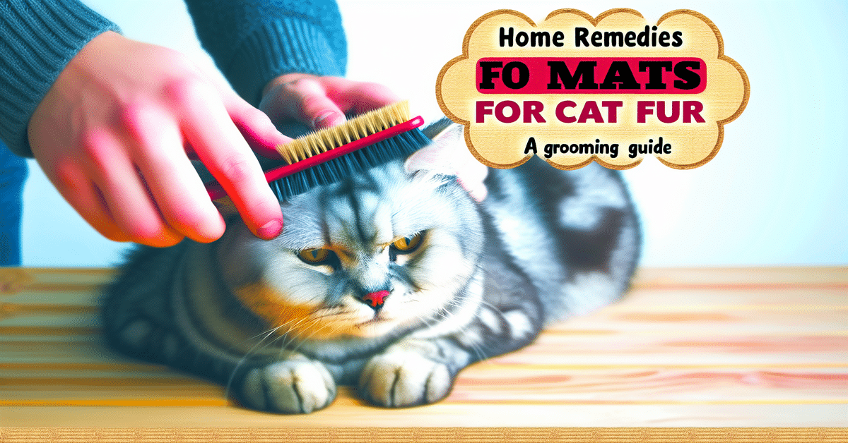 Home Remedies for Mats in Cat Fur: A Grooming Guide