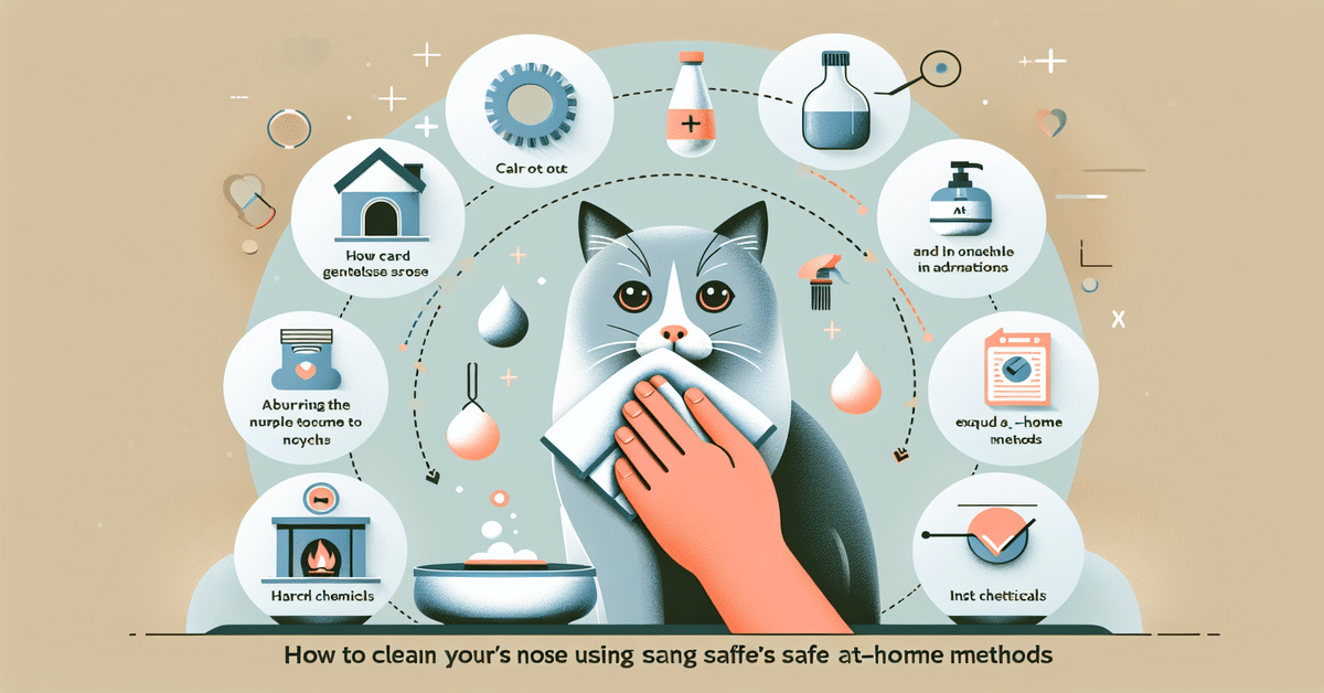 How To Clean Your Cat's Nose Using Safe At-Home Methods