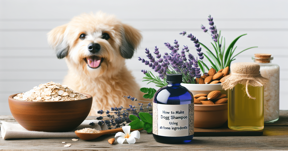 How To Make Natural Dog Shampoos Using At-Home Ingredients