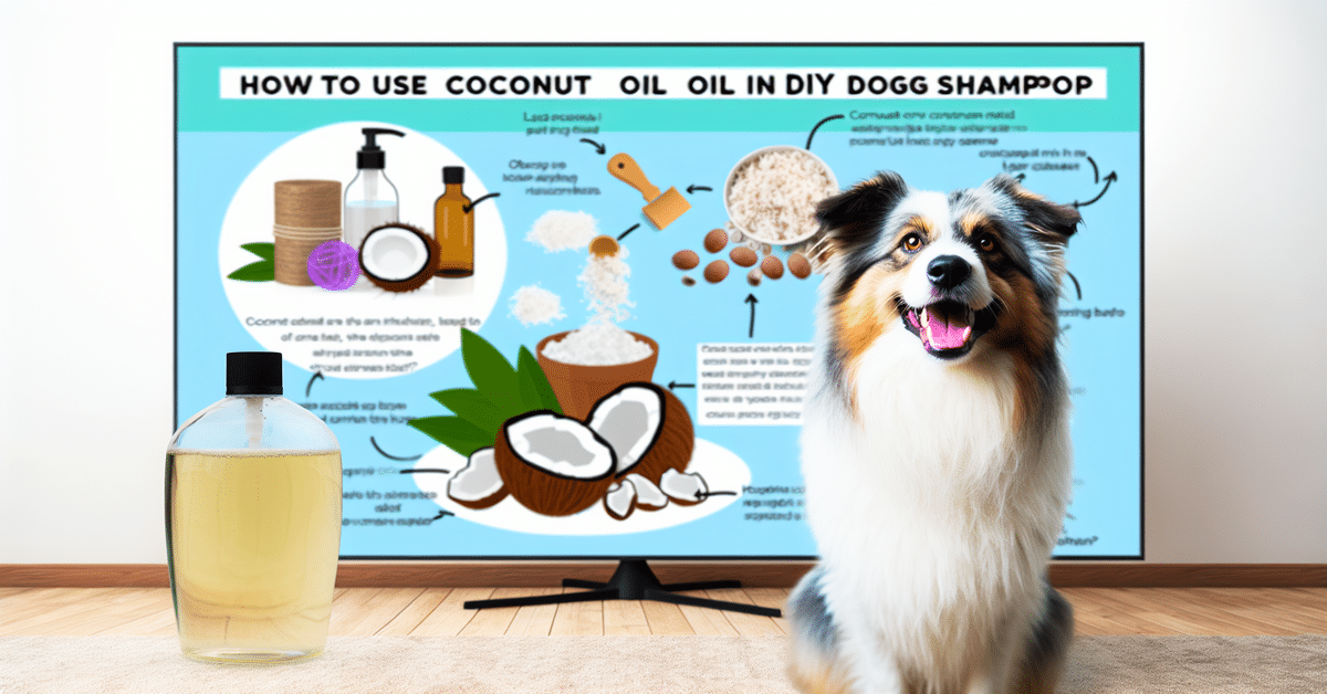 How to Use Coconut Oil in DIY Dog Shampoos