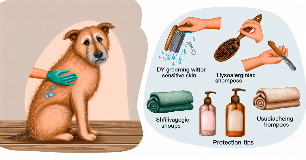 DIY Grooming for Dogs with Sensitive Skin: Protection Tips