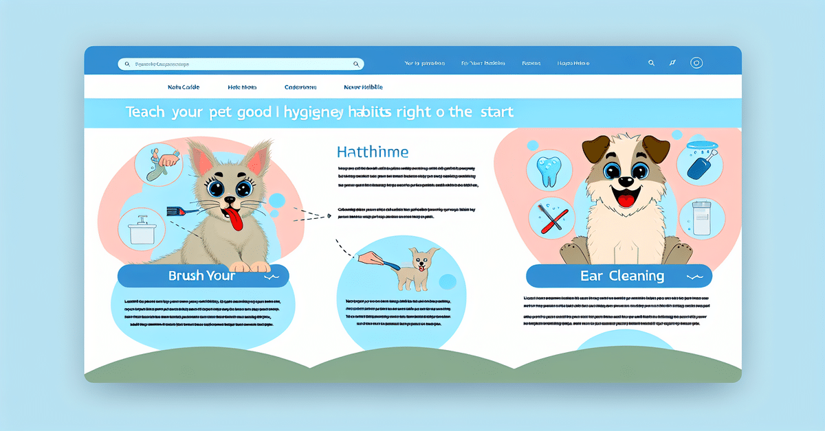 Teach Your Pet Good Hygiene Habits Right From The Start